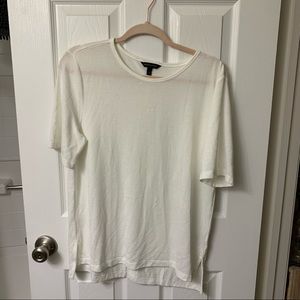 NWOT Banana Republic White T shirt